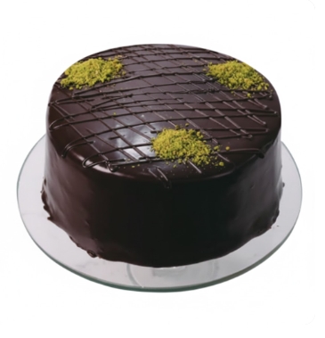 6-9 Kişilik Çikolatalı Şık Kutlama Tatlı Pasta